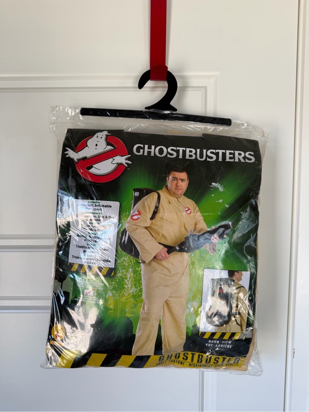 Beige Jumpsuit Costume - Classic Ghostbuster Outfit